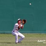 A Johnson City outfielder makes the catch.