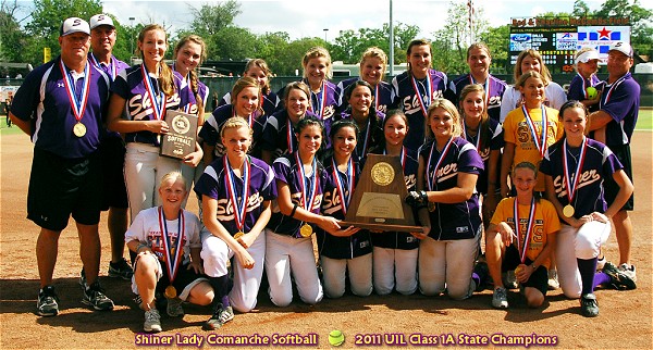 Shiner Lady Comanches - 2011 Class 1A State Softball Champions